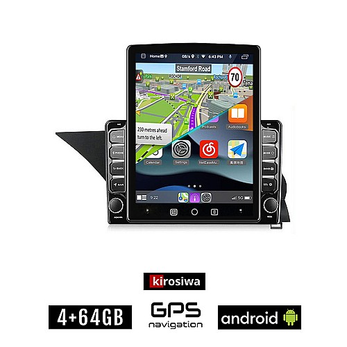 KIROSIWA MERCEDES E (W212) 2009-2016 Android οθόνη αυτοκίνητου 4GB με GPS WI-FI (ηχοσύστημα αφής 9.7" ιντσών OEM Youtube Playstore MP3 USB Radio 4+64GB Bluetooth Mirrorlink εργοστασιακή, 4x60W, BEN)