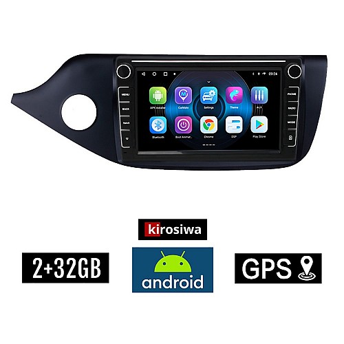 KIA CEED (2012-2018) Android οθόνη αυτοκίνητου 2GB με GPS WI-FI (ηχοσύστημα αφής 8" ιντσών OEM Youtube Cee'd Playstore MP3 USB Radio Bluetooth Mirrorlink 4x60W εργοστασιακού τύπου)
