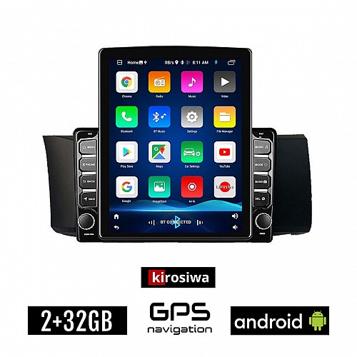 KIROSIWA TOYOTA GT86 (μετά το 2012) Android οθόνη αυτοκίνητου 2GB με GPS WI-FI (ηχοσύστημα αφής 9.7" ιντσών OEM Youtube Playstore MP3 USB Radio Bluetooth Mirrorlink εργοστασιακή 4x60W, AUX)