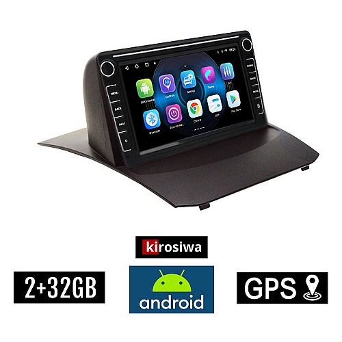 FORD FIESTA 2010 - 2018 Android οθόνη αυτοκίνητου 2GB με GPS WI-FI (ηχοσύστημα αφής 8" ιντσών OEM Youtube Playstore MP3 USB Radio Bluetooth Mirrorlink εργοστασιακή, 4x60W, Navi)