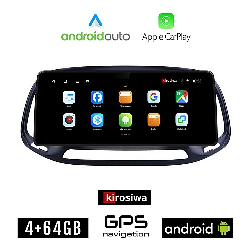 KIROSIWA OPEL COMBO (2015 - 2018) Android οθόνη αυτοκίνητου 4GB (+64GB) με GPS WI-FI (ηχοσύστημα αφής 12.3" ιντσών OEM Android Auto Apple Carplay Youtube Playstore MP3 USB Radio Bluetooth Mirrorlink εργοστασιακή, 4x60W canbus 12,3 ιντσών)