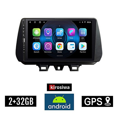 HYUNDAI TUCSON (μετά το 2019) Android οθόνη αυτοκίνητου 2GB με GPS WI-FI (ηχοσύστημα αφής 9" ιντσών OEM Youtube Playstore MP3 USB Radio Bluetooth Mirrorlink εργοστασιακή, 4x60W, Navi) WR7078147