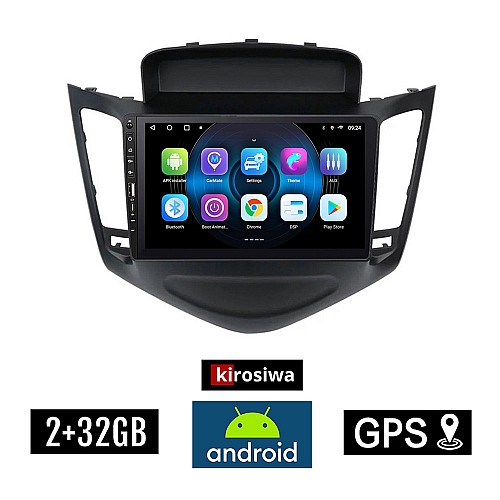 CHEVROLET CRUZE 2008-2012 Android οθόνη αυτοκίνητου 2GB με GPS WI-FI (ηχοσύστημα αφής 9" ιντσών OEM Youtube Playstore MP3 USB Radio Bluetooth Mirrorlink  εργοστασιακή, 4x60W, Navi) WR7078024