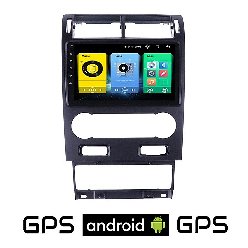 FORD MONDEO (2003 - 2006) Android οθόνη αυτοκίνητου με GPS WI-FI (ηχοσύστημα αφής 9" ιντσών OEM Youtube Playstore MP3 USB Radio Bluetooth Mirrorlink εργοστασιακή, 4x60W, AUX) FR296