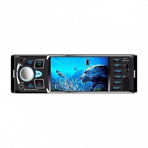 Media Player 4037 Ηχοσύστημα Αυτοκινήτου Universal 1DIN (Bluetooth/USB/AUX) με Οθόνη 4.1" OEM 001429