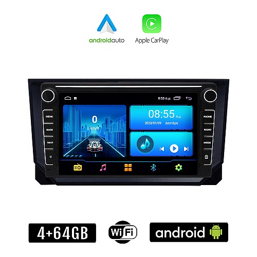 MAZDA CX-9 (2006-2015) Android οθόνη αυτοκίνητου 4+64GB με GPS WI-FI (ηχοσύστημα αφής 8" ιντσών 4GB CarPlay Android Auto Car Play Youtube Playstore MP3 USB Radio Bluetooth Mirrorlink εργοστασιακή, 4x60W, Navi)