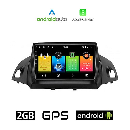 FORD C-MAX (μετά το 2011) Android οθόνη αυτοκίνητου 2GB με GPS WI-FI (ηχοσύστημα αφής 9" ιντσών OEM Android Auto Apple Carplay Youtube Playstore MP3 USB Radio Bluetooth Mirrorlink εργοστασιακή, 4x60W, AUX)