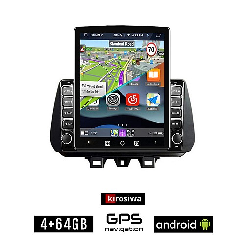 KIROSIWA HYUNDAI TUCSON (μετά το 2019) Android οθόνη αυτοκίνητου 4GB με GPS WI-FI (ηχοσύστημα αφής 9.7" ιντσών OEM Youtube Playstore MP3 USB Radio 4+64GB Bluetooth Mirrorlink εργοστασιακή, 4x60W, AUX)