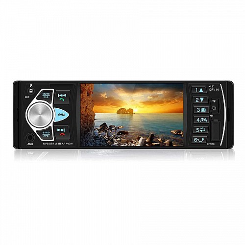 Multimedia οθόνη αυτοκινήτου 1-DIN USB Bluetooth Radio MP3 MP5 ανοιχτή ακρόαση 4'' ιντσών 4x60W