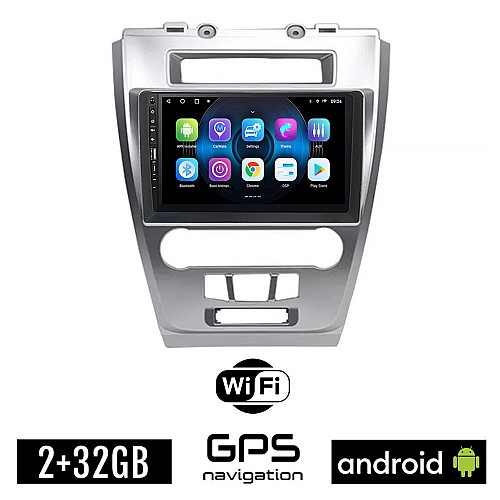 FORD FUSION 2012-2017 Android οθόνη αυτοκίνητου 2GB με GPS WI-FI (ηχοσύστημα αφής 9" ιντσών OEM Youtube Playstore MP3 USB Radio Bluetooth Mirrorlink εργοστασιακή, 4x60W) WR7078082