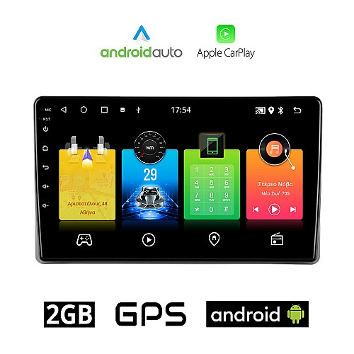 MITSUBISHI L200 (μετά το 2020) Android οθόνη αυτοκίνητου 2GB με GPS WI-FI (ηχοσύστημα αφής 9" ιντσών OEM Android Auto Apple Carplay Youtube Playstore MP3 USB Radio Bluetooth Mirrorlink εργοστασιακή 4x60W, AUX)