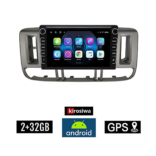 NISSAN X-TRAIL (2000 - 2004) Android οθόνη αυτοκίνητου 2GB με GPS WI-FI (ηχοσύστημα αφής 8" ιντσών X TRAIL Youtube Playstore MP3 USB Radio Bluetooth Mirrorlink εργοστασιακή, 4x60W, Navi XTRAIL)