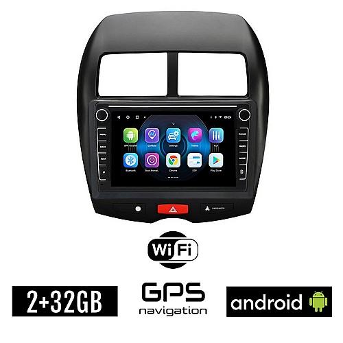 PEUGEOT 4008 (2012 - 2018) Android οθόνη αυτοκίνητου 2GB με GPS WI-FI (ηχοσύστημα αφής 8" ιντσών OEM Youtube Playstore MP3 USB Radio Bluetooth Mirrorlink εργοστασιακή, 4x60W, Navi)