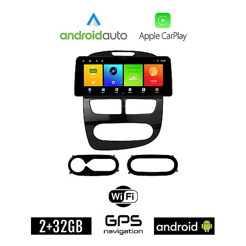 RENAULT CLIO (2012 - 2015) Android οθόνη αυτοκίνητου 2GB (+32GB) με GPS WI-FI (ηχοσύστημα αφής 12.3" ιντσών OEM Android Auto Apple Carplay Youtube Playstore MP3 USB Radio Bluetooth Mirrorlink εργοστασιακή, 4x60W canbus 12,3 ιντσών)