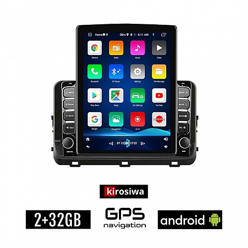 KIROSIWA KIA CEED (μετά το 2018) Android οθόνη αυτοκίνητου 2GB με GPS WI-FI (ηχοσύστημα αφής 9.7" ιντσών OEM Youtube Playstore MP3 USB Radio Bluetooth Mirrorlink εργοστασιακή, 4x60W, AUX)