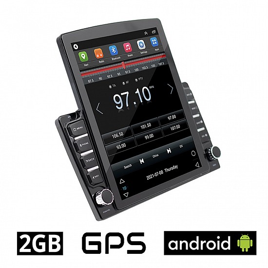 Ηχοσύστημα Αυτοκινήτου Universal 2DIN (Bluetooth/USB/AUX/GPS) με Οθόνη Αφής 9" 9880Α