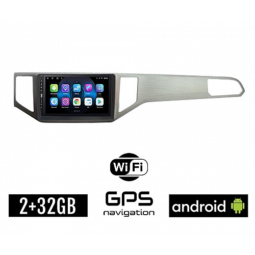 VOLKSWAGEN GOLF SPORTSVAN (μετά το 2014) VW Android οθόνη αυτοκίνητου 2GB με GPS WI-FI (ηχοσύστημα αφής 9" ιντσών OEM Youtube Playstore MP3 USB Radio Bluetooth Mirrorlink εργοστασιακή, 4x60W, Navi) WR7078420