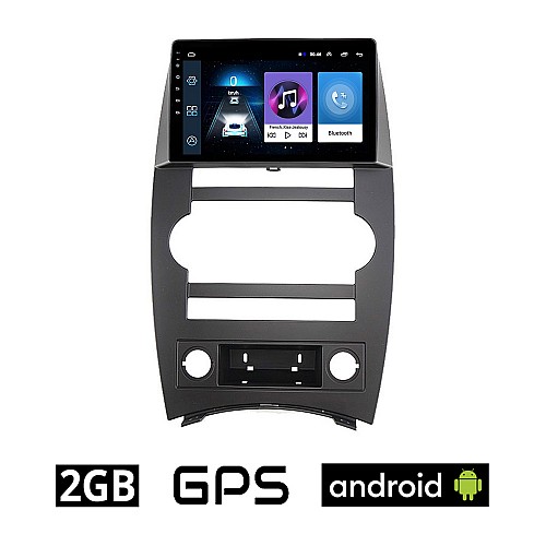 JEEP COMMANDER (μετά το 2007) Android οθόνη αυτοκίνητου 2GB με GPS WI-FI (ηχοσύστημα αφής 9" ιντσών OEM Youtube Playstore MP3 USB Radio Bluetooth Mirrorlink εργοστασιακή, 4x60W, AUX)