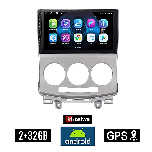 MAZDA 5 (2004 - 2010) Android οθόνη αυτοκίνητου 2GB με GPS WI-FI (ηχοσύστημα αφής 9" ιντσών OEM Youtube Playstore MP3 USB Radio Bluetooth Mirrorlink εργοστασιακή, 4x60W, Navi) WR7078202