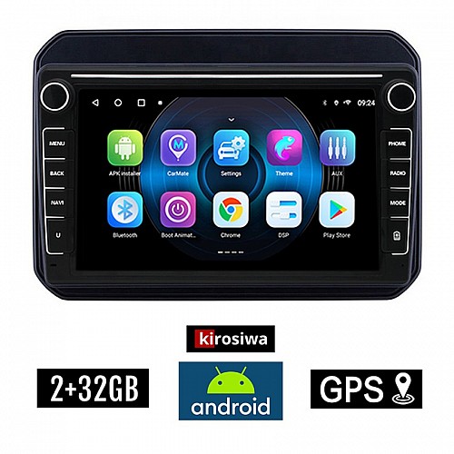 SUZUKI IGNIS (μετά το 2016) Android οθόνη αυτοκίνητου 2GB με GPS WI-FI (ηχοσύστημα αφής 8" ιντσών OEM Youtube Playstore MP3 USB Radio Bluetooth Mirrorlink εργοστασιακή, Navi, 4x60W)