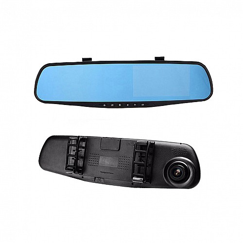 Σετ Καθρέπτης με Κάμερα DVR Αυτοκινήτου 1080P με Οθόνη 3" με Κλιπ & Κάμερα Οπισθοπορείας 85848