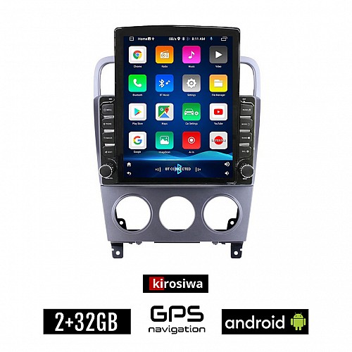 KIROSIWA SUBARU FORESTER (2002-2008) Android οθόνη αυτοκίνητου 2GB με GPS WI-FI (ηχοσύστημα αφής 9.7" ιντσών OEM Youtube Playstore MP3 USB Radio Bluetooth Mirrorlink εργοστασιακή, 4x60W, AUX)