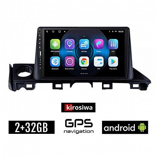MAZDA 6 (2017-2020) Android οθόνη αυτοκίνητου 2GB με GPS WI-FI (ηχοσύστημα αφής 9" ιντσών OEM Youtube Playstore MP3 USB Radio Bluetooth Mirrorlink εργοστασιακή, 4x60W, Navi) WR7078206