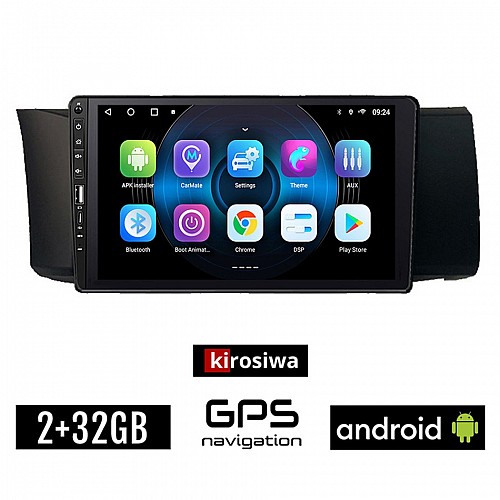 SUBARU BRZ (μετά το 2012) Android οθόνη αυτοκίνητου 2GB με GPS WI-FI (ηχοσύστημα αφής 9" ιντσών OEM Youtube Playstore MP3 USB Radio Bluetooth Mirrorlink εργοστασιακή 4x60W, Navi) WR7078351