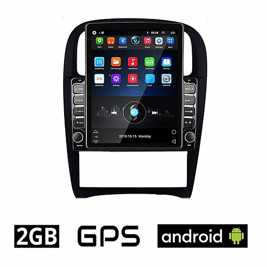 HYUNDAI SONATA 2000-2006 Android οθόνη αυτοκίνητου 2GB με GPS WI-FI (ηχοσύστημα αφής 9.7" ιντσών OEM Youtube Playstore MP3 USB Radio Bluetooth Mirrorlink εργοστασιακή, 4x60W, AUX) HY125-972