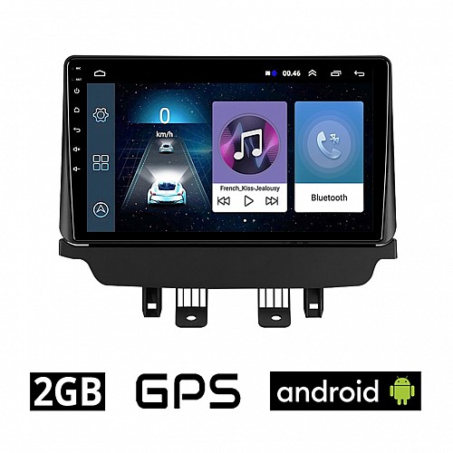 MAZDA 2 (μετά το 2014) Android οθόνη αυτοκίνητου 2GB με GPS WI-FI (ηχοσύστημα αφής 9" ιντσών OEM Youtube Playstore MP3 USB Radio Bluetooth Mirrorlink εργοστασιακή, 4x60W, AUX)