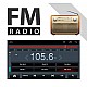 Kirosiwa Radio USB με Bluetooth (1-DIN ηχοσύστημα αυτοκινήτου multimedia μικρόφωνο ανοιχτή ακρόαση έγχρωμη οθόνη 4,1" ιντσών ραδιόφωνο 1DIN video MP3 ράδιο microSD 1DIN radio 4x60W universal) WQ5130R