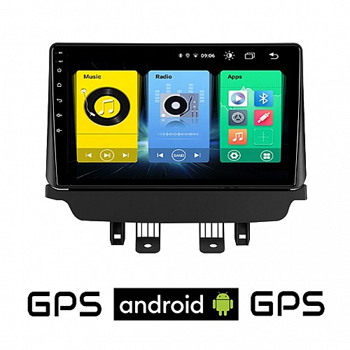 MAZDA 2 (μετά το 2014) Android οθόνη αυτοκίνητου με GPS WI-FI (ηχοσύστημα αφής 9" ιντσών OEM Youtube Playstore MP3 USB Radio Bluetooth Mirrorlink εργοστασιακή, 4x60W, AUX)