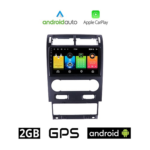 FORD MONDEO (2003 - 2006) Android οθόνη αυτοκίνητου 2GB με GPS WI-FI (ηχοσύστημα αφής 9" ιντσών OEM Android Auto Apple Carplay Youtube Playstore MP3 USB Radio Bluetooth Mirrorlink εργοστασιακή, 4x60W, AUX)