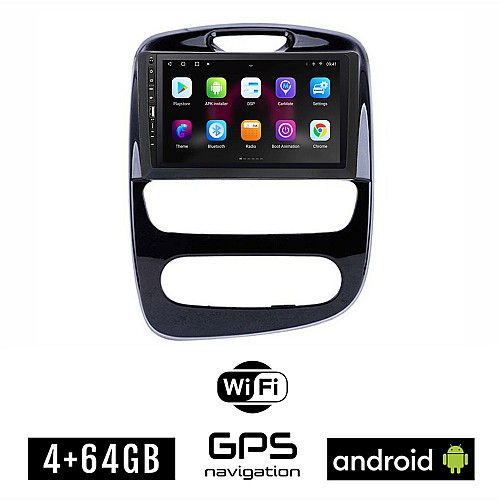 RENAULT CLIO (μετά το 2016) Android οθόνη αυτοκίνητου 4GB με GPS WI-FI (ηχοσύστημα αφής 9" ιντσών OEM Youtube Playstore MP3 USB Radio Bluetooth Mirrorlink εργοστασιακή, 4x60W, Navi)