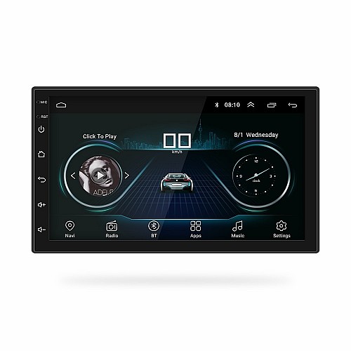 A716 Ηχοσύστημα Αυτοκινήτου Universal 2DIN (Bluetooth/USB/WiFi/GPS) με Οθόνη Αφής 7"