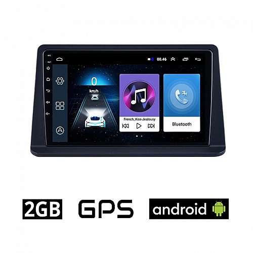 MITSUBISHI PAJERO (1999-2006) Android οθόνη αυτοκίνητου 2GB με GPS WI-FI (ηχοσύστημα αφής 9" ιντσών OEM Youtube Playstore MP3 USB Radio Bluetooth Mirrorlink εργοστασιακή, 4x60W, AUX) MIT46-2GB