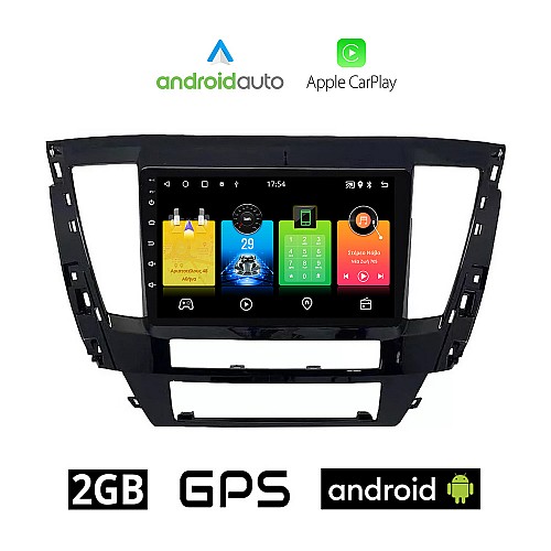 MITSUBISHI L200 (μετά το 2020) Android οθόνη αυτοκίνητου 2GB με GPS WI-FI (ηχοσύστημα αφής 10" ιντσών OEM Android Auto Apple Carplay Youtube Playstore MP3 USB Radio Bluetooth Mirrorlink εργοστασιακή 4x60W, AUX)