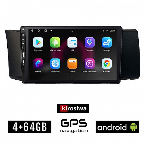 TOYOTA GT86 (μετά το 2012) Android οθόνη αυτοκίνητου 4GB με GPS WI-FI (ηχοσύστημα αφής 9" ιντσών OEM Youtube Playstore MP3 USB Radio Bluetooth Mirrorlink εργοστασιακή 4x60W, Navi)