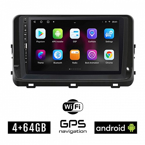 KIA CEED (μετά το 2018) Android οθόνη αυτοκίνητου 4GB με GPS WI-FI (ηχοσύστημα αφής 9" ιντσών OEM Youtube Playstore MP3 USB Radio Bluetooth Mirrorlink εργοστασιακή, 4x60W, Navi)
