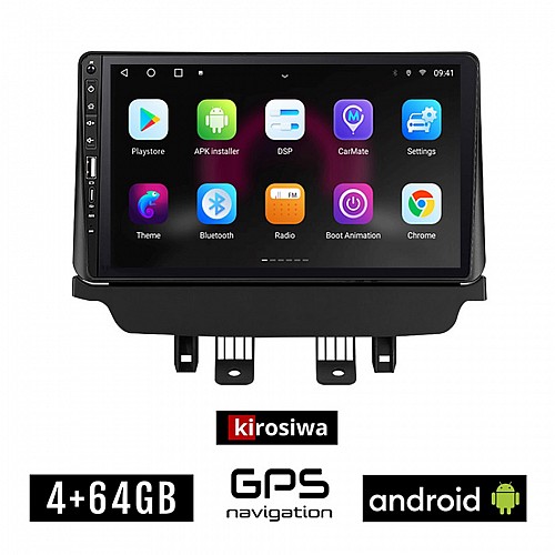 MAZDA CX-3 (μετά το 2018) Android οθόνη αυτοκίνητου 4GB με GPS WI-FI (ηχοσύστημα αφής 9" ιντσών OEM Youtube Playstore MP3 USB Radio Bluetooth Mirrorlink εργοστασιακή, 4x60W, Navi)