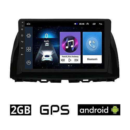MAZDA CX-5 (2013-2017) Android οθόνη αυτοκίνητου 2GB με GPS WI-FI (ηχοσύστημα αφής 10" ιντσών OEM Youtube Playstore MP3 USB Radio Bluetooth Mirrorlink εργοστασιακή, 4x60W, AUX) MA66-2GB