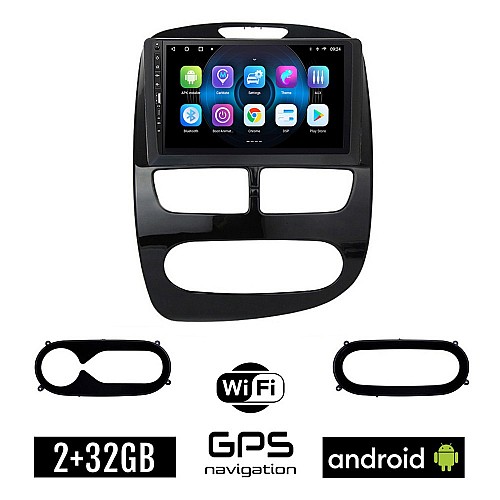 RENAULT CLIO (2012 - 2015) Android οθόνη αυτοκίνητου 2GB με GPS WI-FI (ηχοσύστημα αφής 9" ιντσών OEM Youtube Playstore MP3 USB Radio Bluetooth Mirrorlink εργοστασιακή, 4x60W, Navi) WR7078317