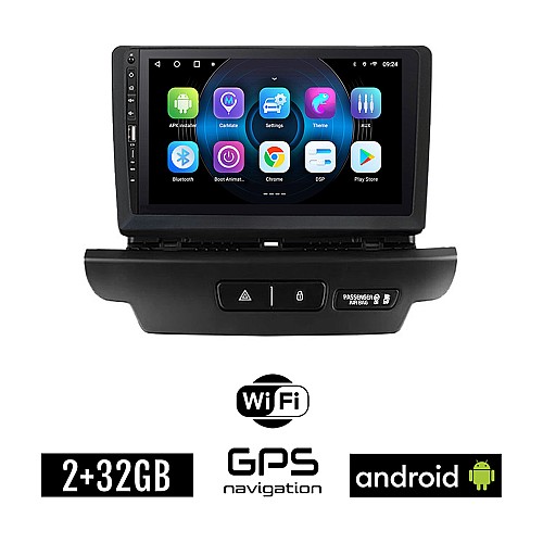 KIA CEED (2018 - 2022) Android οθόνη αυτοκίνητου 2GB με GPS WI-FI (ηχοσύστημα αφής 9" ιντσών OEM Youtube Playstore MP3 USB Radio Bluetooth Mirrorlink εργοστασιακή, 4x60W, Navi)
