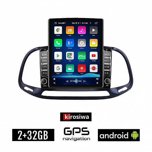 KIROSIWA OPEL COMBO (2015 - 2018) Android οθόνη αυτοκίνητου 2GB με GPS WI-FI (ηχοσύστημα αφής 9.7" ιντσών OEM Youtube Playstore MP3 USB Radio Bluetooth Mirrorlink εργοστασιακή, 4x60W, AUX)