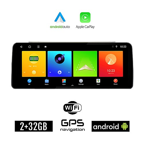 SUBARU IMPREZA (2002 - 2008) Android οθόνη αυτοκίνητου 2GB (+32GB) με GPS WI-FI (ηχοσύστημα αφής 12.3" ιντσών OEM Android Auto Apple Carplay Youtube Playstore MP3 USB Radio Bluetooth Mirrorlink εργοστασιακή, 4x60W canbus 12,3 ιντσών)