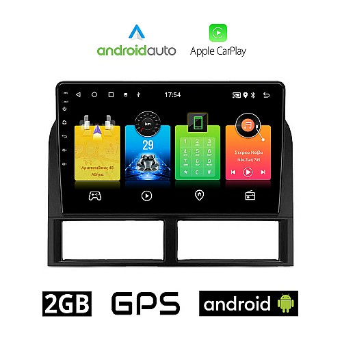 JEEP GRAND CHEROKEE (1999-2004) Android οθόνη αυτοκίνητου 2GB με GPS WI-FI (ηχοσύστημα αφής 9" ιντσών OEM Android Auto Apple Carplay Youtube Playstore MP3 USB Radio Bluetooth Mirrorlink εργοστασιακή, 4x60W, AUX)