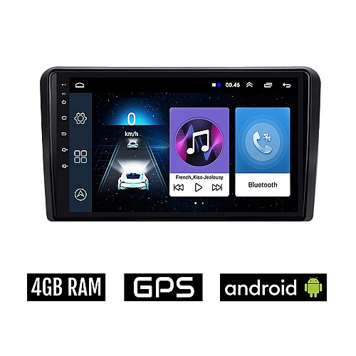 Android SUZUKI IGNIS (2003 - 2010) οθόνη αυτοκίνητου 4GB με GPS WI-FI (ηχοσύστημα αφής 9" ιντσών OEM Youtube Playstore MP3 USB Radio Bluetooth Mirrorlink εργοστασιακή 4x60W μαύρο)