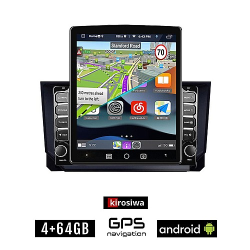 KIROSIWA MAZDA CX-9 (2006-2015) Android οθόνη αυτοκίνητου 4GB με GPS WI-FI (ηχοσύστημα αφής 9.7" ιντσών OEM Youtube Playstore MP3 USB Radio 4+64GB Bluetooth Mirrorlink εργοστασιακή, 4x60W, AUX)