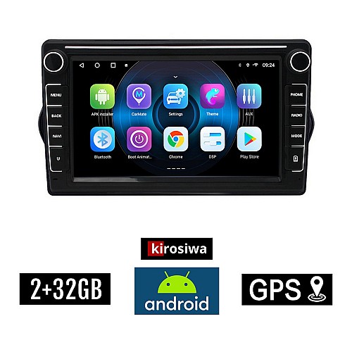 FIAT TIPO (2015 - 2019) Android οθόνη αυτοκίνητου 2GB με GPS WI-FI (ηχοσύστημα αφής 8" ιντσών OEM Youtube Playstore MP3 USB Radio Bluetooth Mirrorlink εργοστασιακή, 4x60W, Navi)