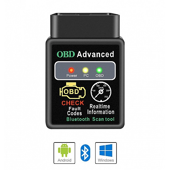 OBD2 Bluetooth Διαγνωστικό Βλαβών Αυτοκινήτου (Advanced βλάβες εγκεφάλου OBD 2 tool mini OBDII οθόνη αυτοκινήτου OBD 2 android 1-DIN auto scan OBD II torque 2-DIN σβήσιμο εργοστασιακές)